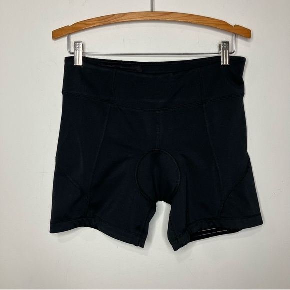 Athleta spin class soul cycling shorts padded size large - Picture 2 of 8